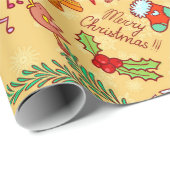 クリスマスの情熱 ラッピングペーパー (ロールコーナー)