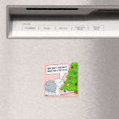 クリスマスの意味を今すぐあなたの犬に説明しなさい！ マグネット (インサイチュ (食洗機))