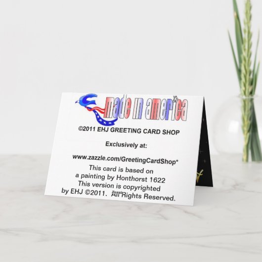 "クリスマスの意味"のデラックスな休日カード シーズンカード (裏面)