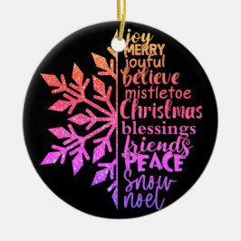 クリスマスの意味 セラミックオーナメント