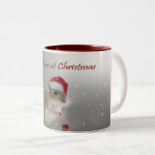 クリスマスの愛と ツートーンマグカップ (正面右)