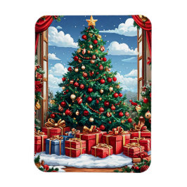 クリスマスの愛を込めたクリスマスツリーの記念品 マグネット
