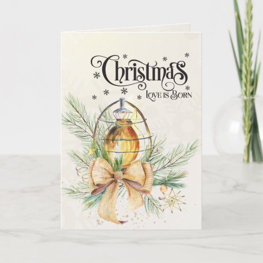 クリスマスの愛生まれはジョン3:16 シーズンカード (正面)