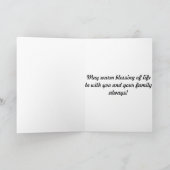 クリスマスの愛 シーズンカード (内部)