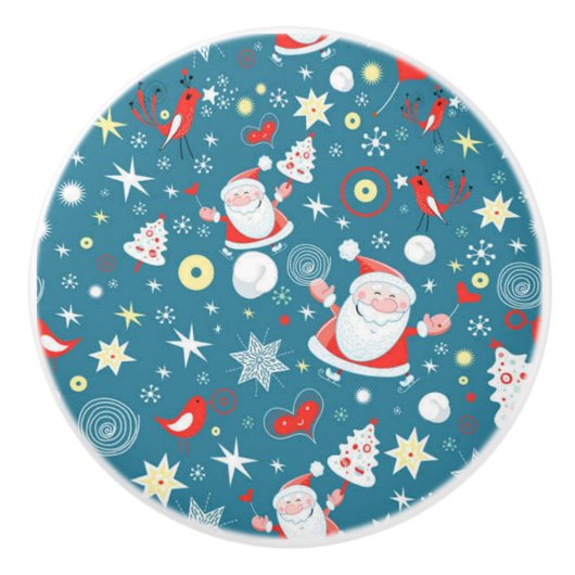 クリスマスの愛 セラミックノブ (正面)