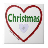 クリスマスの愛 タイル (正面)