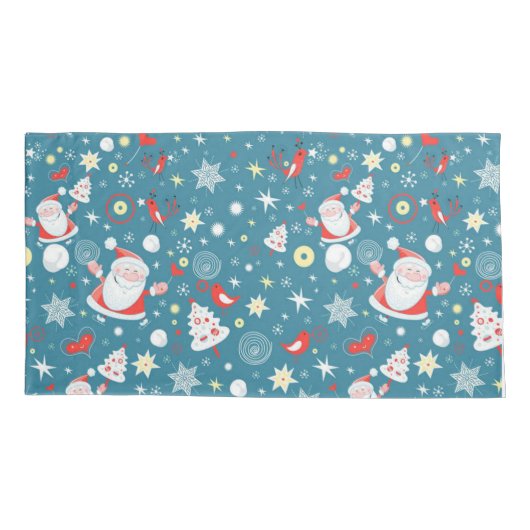 クリスマスの愛 枕カバー (裏面-左)