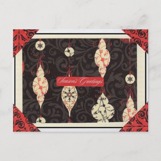 クリスマスの感じ シーズンポストカード (正面)