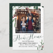 クリスマスの感動案内の写真 シーズンカード (正面/裏面)