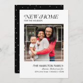 クリスマスの感動案内の写真 シーズンカード (正面/裏面)