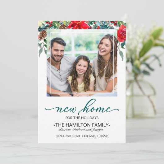 クリスマスの感動案内の写真 シーズンカード (スタンド正面)