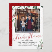 クリスマスの感動案内の写真 シーズンカード (正面/裏面)