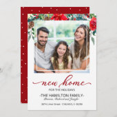 クリスマスの感動案内の写真 シーズンカード (正面/裏面)