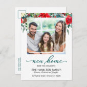 クリスマスの感動案内の写真 シーズンポストカード (正面/裏面)