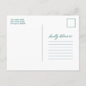 クリスマスの感動案内の写真 シーズンポストカード (裏面)