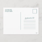 クリスマスの感動案内の写真 シーズンポストカード (裏面)