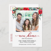 クリスマスの感動案内の写真 シーズンポストカード (正面/裏面)