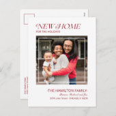 クリスマスの感動案内の写真 シーズンポストカード (正面/裏面)