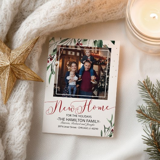 クリスマスの感動案内の写真 シーズンポストカード