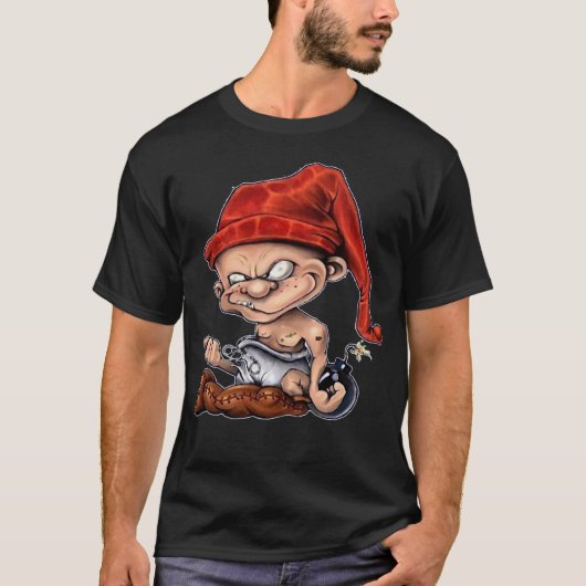 クリスマスの態度 Tシャツ (正面)
