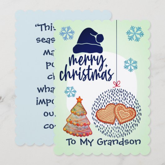 クリスマスの手引き鐘 (正面/裏面)