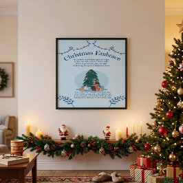 クリスマスの抱擁 愛の詩 ポスター