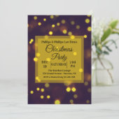 クリスマスの招待状のスポットライト 招待状 (スタンド正面)