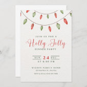 クリスマスの招待状 招待状 (正面/裏面)