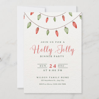 クリスマスの招待状 招待状