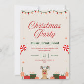 クリスマスの招待状 招待状 (正面)