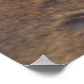 クリスマスの挨拶の深さ ポスター (角)