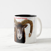 クリスマスの挨拶マイハニーフレンド ツートーンマグカップ (正面右)