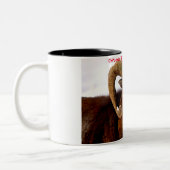 クリスマスの挨拶マイハニーフレンド ツートーンマグカップ (左)