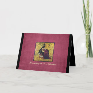 クリスマスの挨拶状を保存する シーズンカード