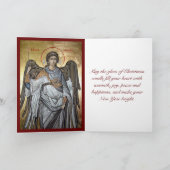 クリスマスの挨拶状 シーズンカード (内部)