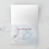 クリスマスの挨拶状 シーズンカード (内部)