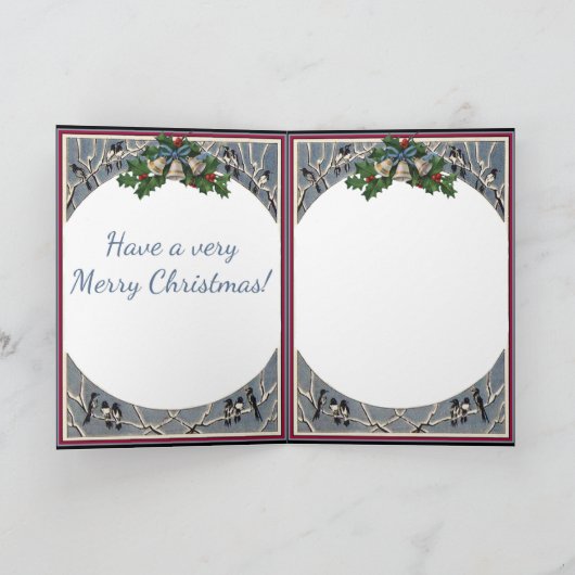 クリスマスの挨拶状 シーズンカード (内部)