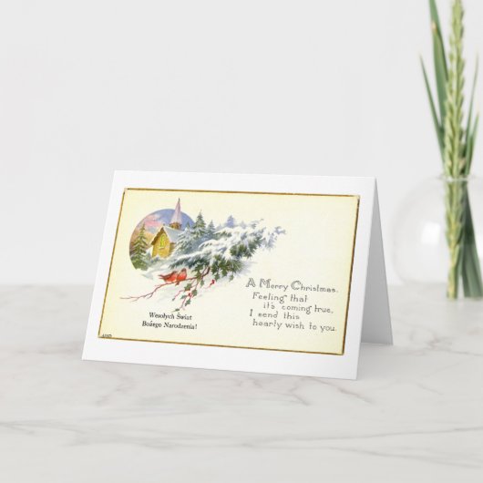 クリスマスの挨拶状(ca. 1920年) シーズンカード (正面)