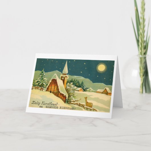 クリスマスの挨拶状(ca. 1940年) シーズンカード (正面)