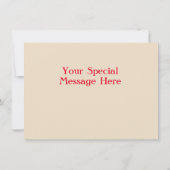 クリスマスの挨拶 (裏面)