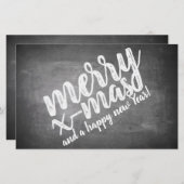 クリスマスの挨拶 (正面/裏面)