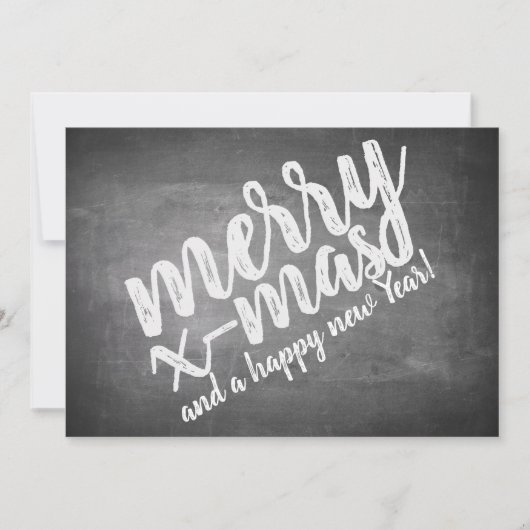 クリスマスの挨拶 (正面)