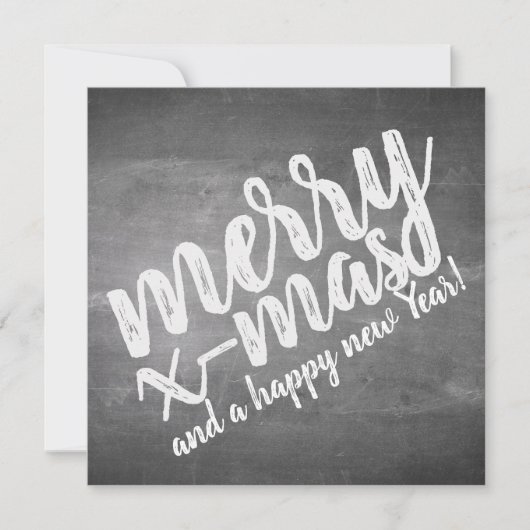 クリスマスの挨拶 (正面)