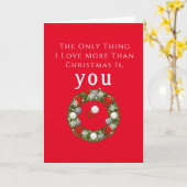 クリスマスの挨拶　あなたのことを思って カード (黄色い花)