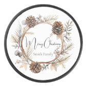 クリスマスの挨拶 アイスホッケーパック (正面)