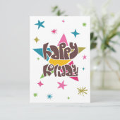 クリスマスの挨拶 カード (スタンド正面)