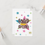 クリスマスの挨拶 カード (正面/裏面インサイチュ)