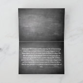 クリスマスの挨拶 カード (内部)