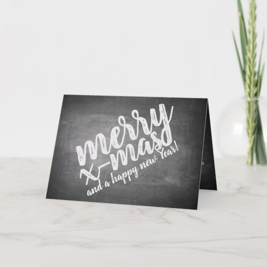 クリスマスの挨拶 カード (正面)