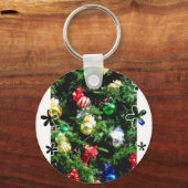 クリスマスの挨拶_ キーホルダー (正面)